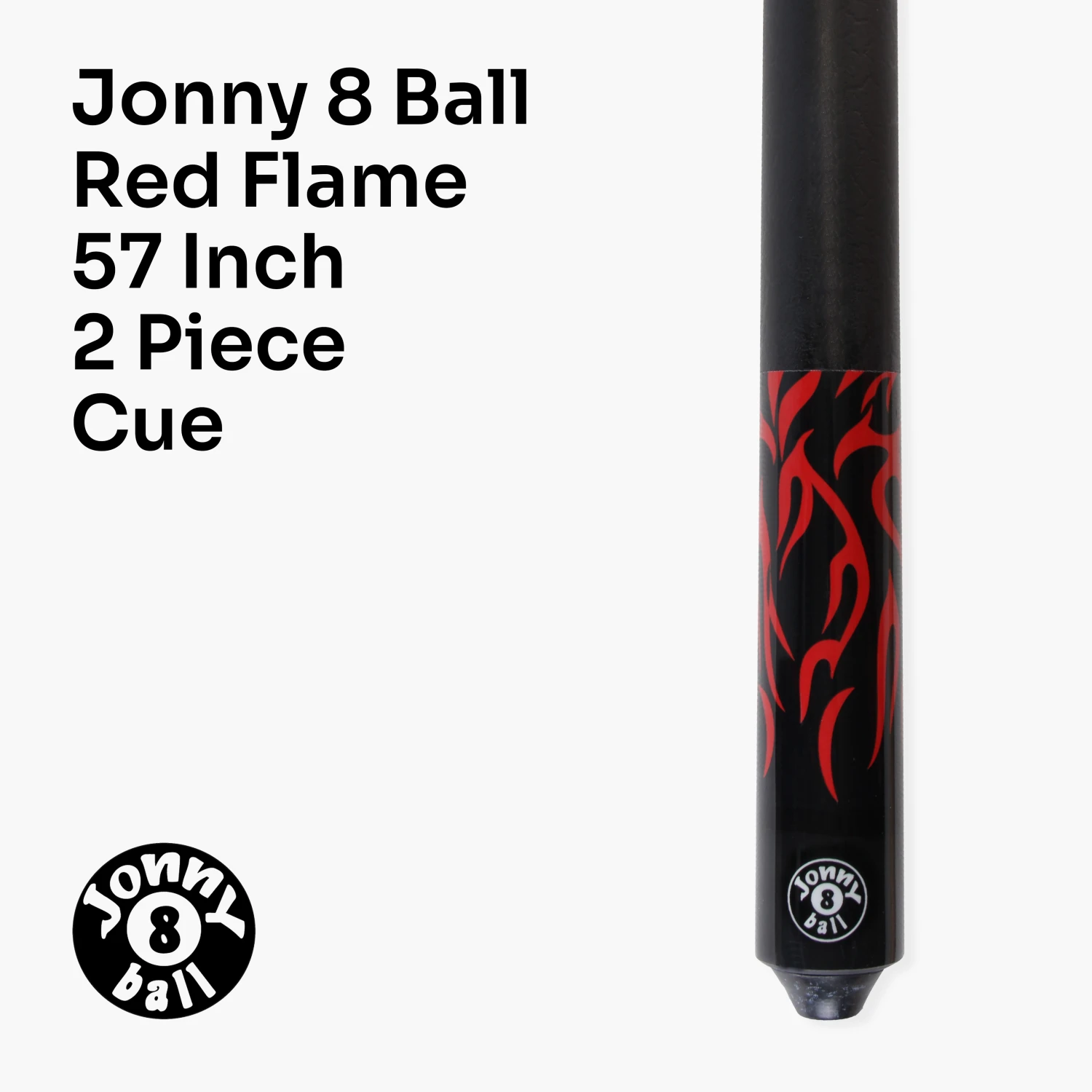 Jonny 8 Ball Jonny 8 Ball 57 Inch 2 Piece RISS Pool Cue 8.5mm Elk Master Tip - Interchangeable Shaft 4 Jonny 8 Ball Jonny 8 Ball 57 Inch 2 Piece RISS Pool Cue 8.5mm Elk Master Tip - Interchangeable Shaft - Image 2