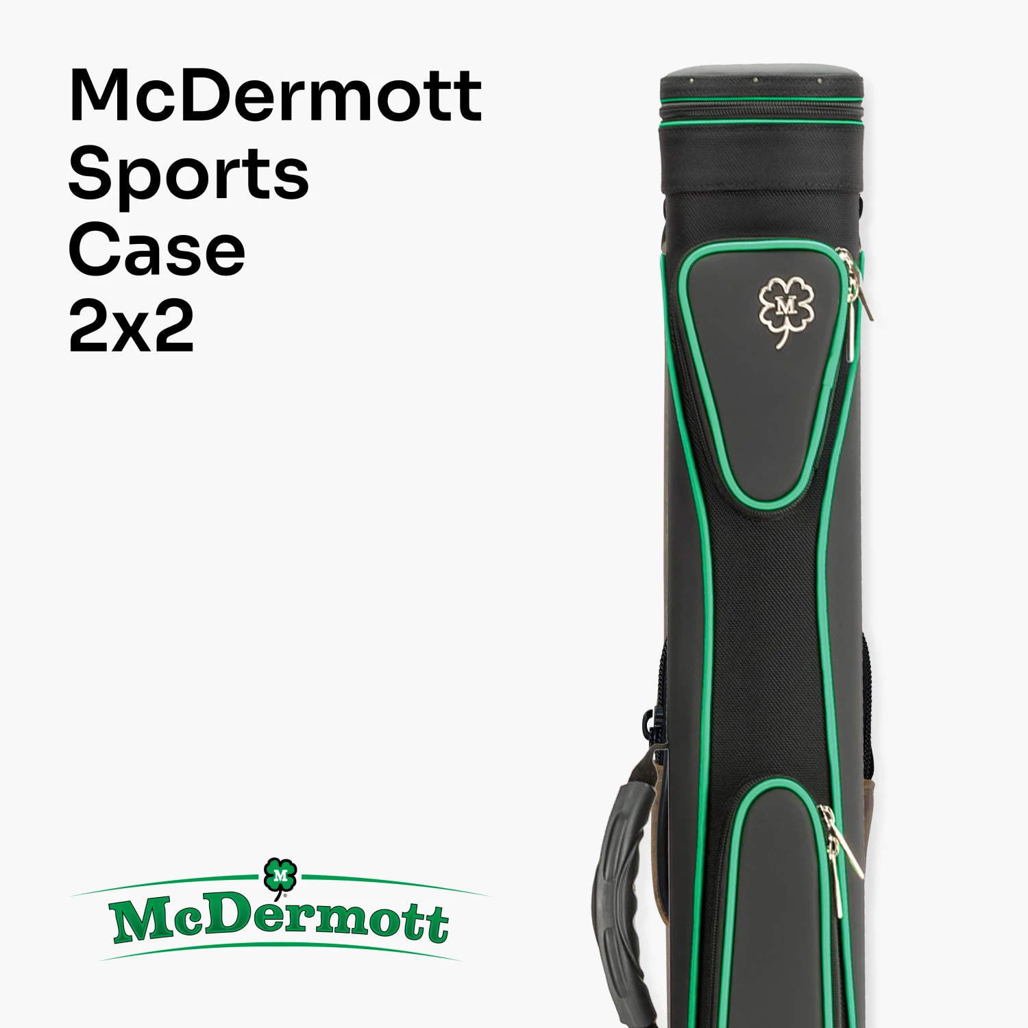 McDermott McDermott Sports Case 2x2 - Holds 2 Centre Jointed Cues 4 McDermott McDermott Sports Case 2x2 - Holds 2 Centre Jointed Cues - Image 2