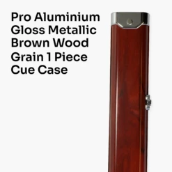 Cue & Case Pro Aluminium One Piece Wood Grain Cue Case Metal Ends - Holds 2 Cues -Slok Billiards Equipment Store Artboard 2 993c5a95 1ec2 419c b310 02239eb51af3