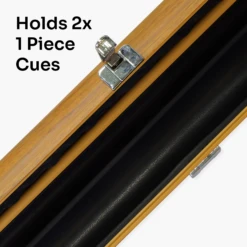 Cue & Case Pro Aluminium One Piece Wood Grain Cue Case Metal Ends - Holds 2 Cues -Slok Billiards Equipment Store Artboard 3 2b35ac65 b41f 4429 885e 63fe19f5053a
