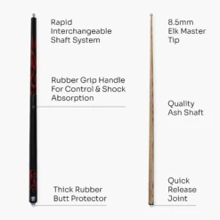 Jonny 8 Ball Jonny 8 Ball 57 Inch 2 Piece RISS Pool Cue 8.5mm Elk Master Tip - Interchangeable Shaft 25 Jonny 8 Ball Jonny 8 Ball 57 Inch 2 Piece RISS Pool Cue 8.5mm Elk Master Tip - Interchangeable Shaft -Slok Billiards Equipment Store Artboard 3 bff23b5d 1a04 4e9a a318 4115f6e0c77e