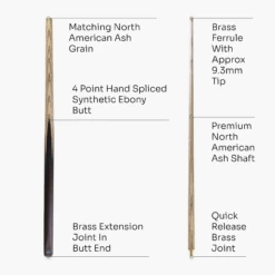 Cue + Case Baize Master Challenger 57 Inch 2 Piece Centre Joint Snooker Pool Cue 9.3mm Pro Leather Tip 32 Cue + Case Baize Master Challenger 57 Inch 2 Piece Centre Joint Snooker Pool Cue 9.3mm Pro Leather Tip -Slok Billiards Equipment Store Artboard 4 b48622db bbfd 4907 9273 59aa4c71afab