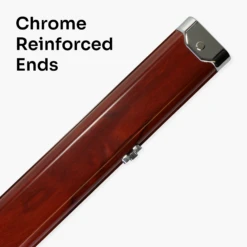 Cue & Case Pro Aluminium One Piece Wood Grain Cue Case Metal Ends - Holds 2 Cues -Slok Billiards Equipment Store Artboard 7 76753271 87c5 40be 802e f2a70688e640