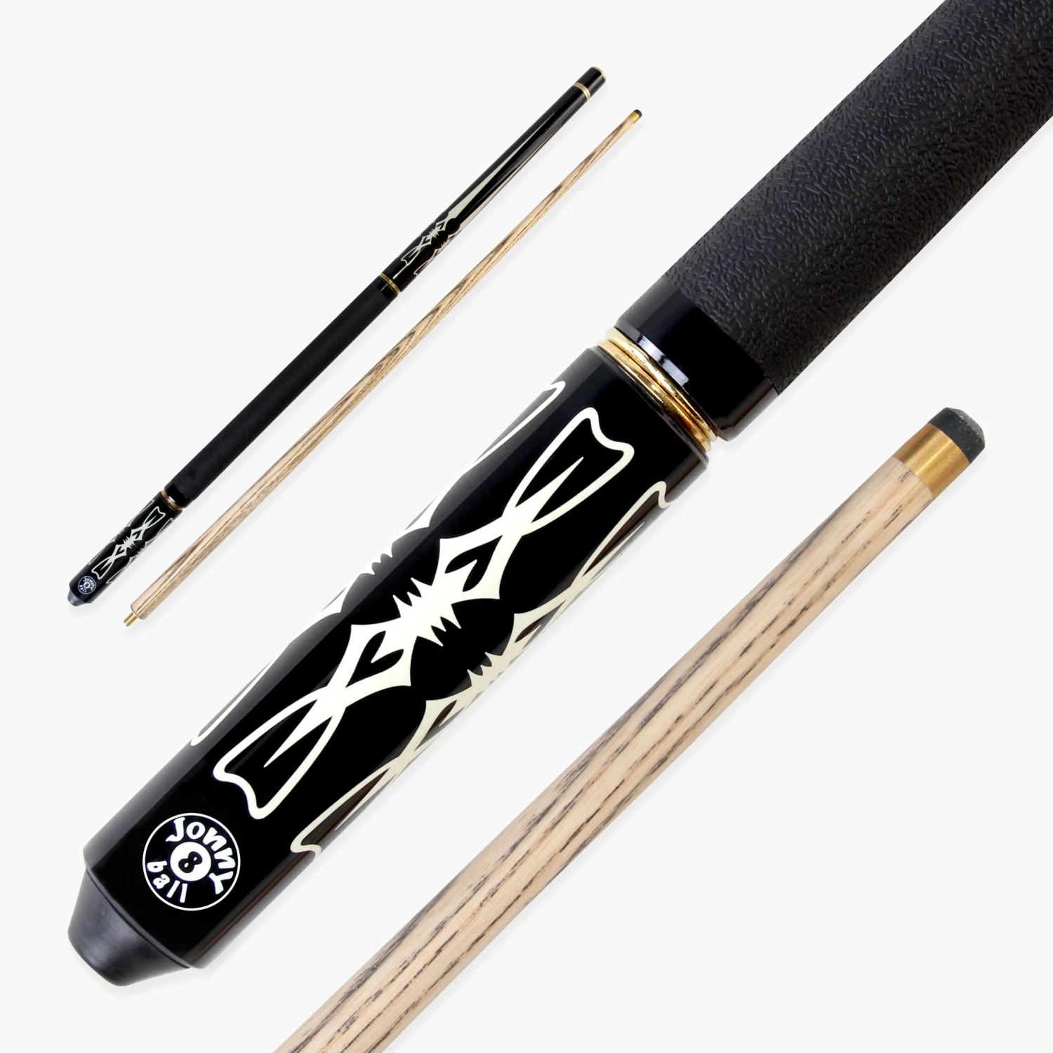 Jonny 8 Ball Jonny 8 Ball AZTEC 8.5mm Tip Adjustable 4 Piece Ash Pub Pool Cue, Shorten To 45" 3 Jonny 8 Ball Jonny 8 Ball AZTEC 8.5mm Tip Adjustable 4 Piece Ash Pub Pool Cue, Shorten To 45"