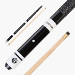 Jonny 8 Ball Jonny 8 Ball 4 Piece Hardwood Length Adjustable Snooker Pool Cue + 4 X 11mm Screw Tips 37 Jonny 8 Ball Jonny 8 Ball 4 Piece Hardwood Length Adjustable Snooker Pool Cue + 4 X 11mm Screw Tips -Slok Billiards Equipment Store Black1