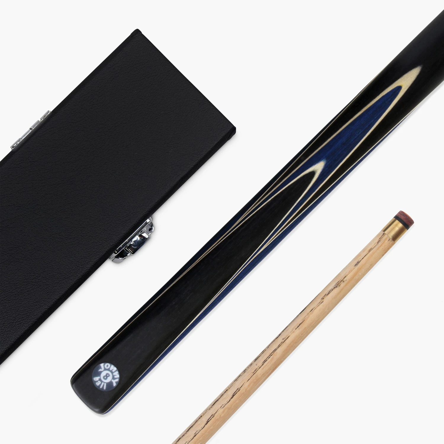 Cue + Case Jonny 8 Ball Sniper 57 Inch 2 Piece Pool Cue And Case Set 8mm Pro Tip With Black Hard Case 3 Cue + Case Jonny 8 Ball Sniper 57 Inch 2 Piece Pool Cue And Case Set 8mm Pro Tip With Black Hard Case