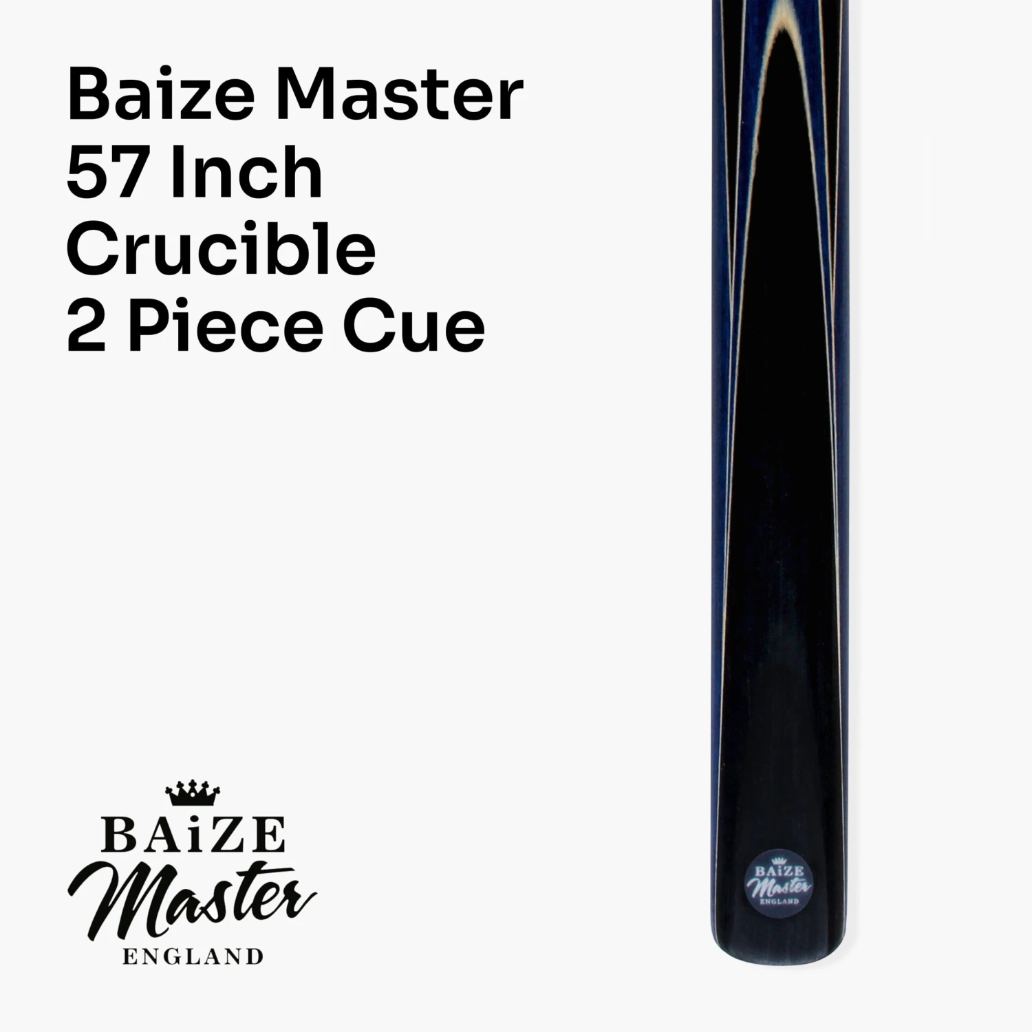 Cue + Case Baize Master CRUCIBLE 57 Inch 2 Piece Snooker Pool Cue And Case Set 9.5mm Tip 13 Cue + Case Baize Master CRUCIBLE 57 Inch 2 Piece Snooker Pool Cue And Case Set 9.5mm Tip - Image 11