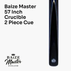 Baize Master Baize Master CRUCIBLE 57 Inch 2 Piece Centre Joint Ash Snooker Pool Cue With 9.5mm Tip + Mini Butt Extension -Slok Billiards Equipment Store Blue22pc d27c1539 c178 4551 bc34 e08d18b63207