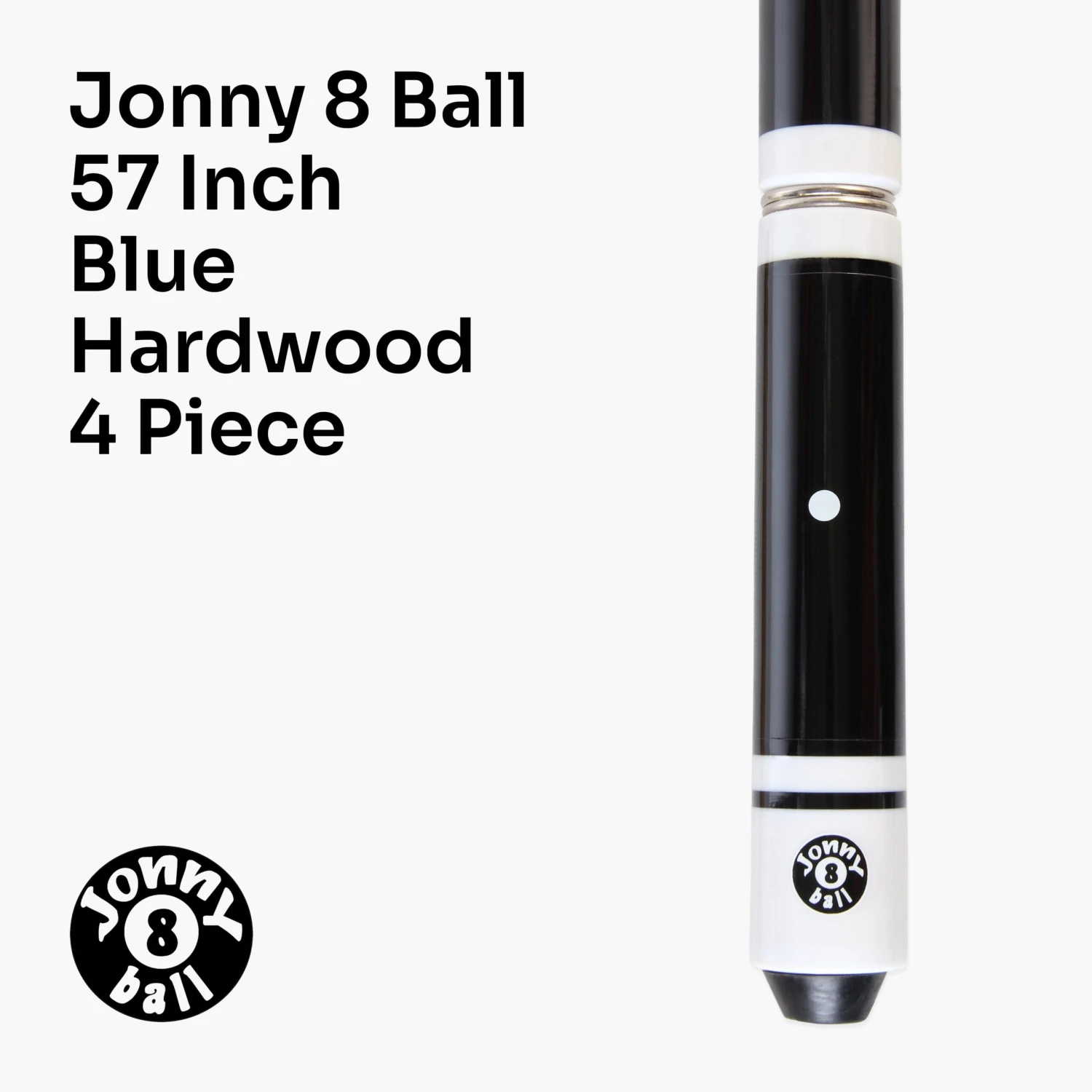 Jonny 8 Ball Jonny 8 Ball 4 Piece Hardwood Length Adjustable Snooker Pool Cue + 4 X 11mm Screw Tips 11 Jonny 8 Ball Jonny 8 Ball 4 Piece Hardwood Length Adjustable Snooker Pool Cue + 4 X 11mm Screw Tips - Image 9