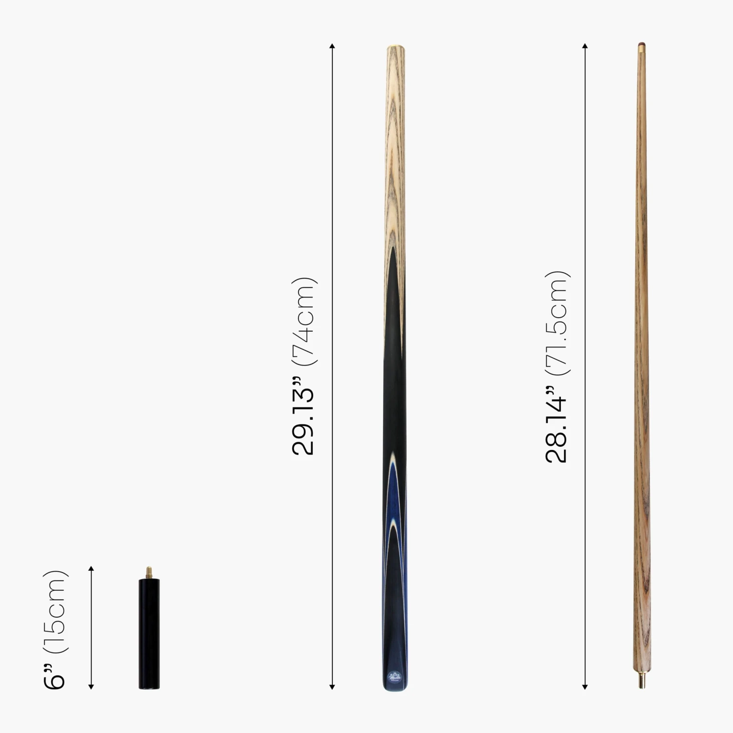 Cue + Case Baize Master CRUCIBLE 57 Inch 2 Piece Snooker Pool Cue And Case Set 9.5mm Tip 17 Cue + Case Baize Master CRUCIBLE 57 Inch 2 Piece Snooker Pool Cue And Case Set 9.5mm Tip - Image 15