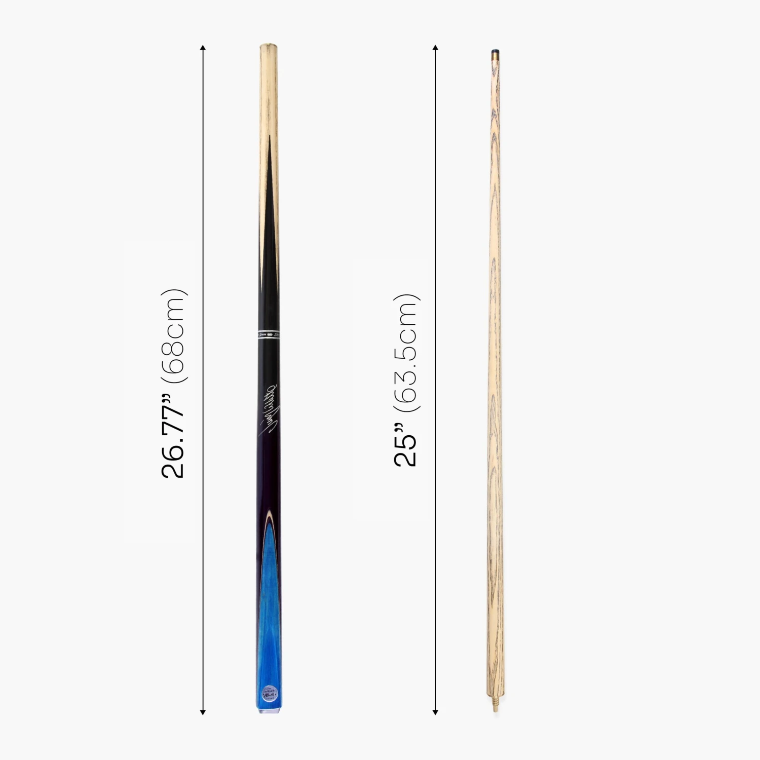 Baize Master Baize Master JIMMY WHITE Signature CONQUEST 52 Inch 2 Piece Kids Snooker Pool Cue 9.5mm Tip 7 Baize Master Baize Master JIMMY WHITE Signature CONQUEST 52 Inch 2 Piece Kids Snooker Pool Cue 9.5mm Tip - Image 5