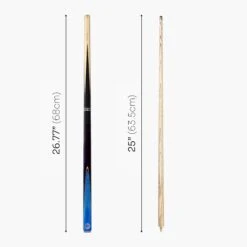 Baize Master Baize Master CONQUEST 52 Inch 2 Piece Junior Snooker Pool Cue With 9.5mm Tip -Slok Billiards Equipment Store Blue 6 52f8c51a ab8d 46f0 9a8d 98671af230c5