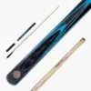 Baize Master G14 Baize Master ELECTRIC EMPEROR 57 Inch 3/4 English 8 Ball Pool Cue With 8.5mm Tip -Slok Billiards Equipment Store Blue EMP 1 1