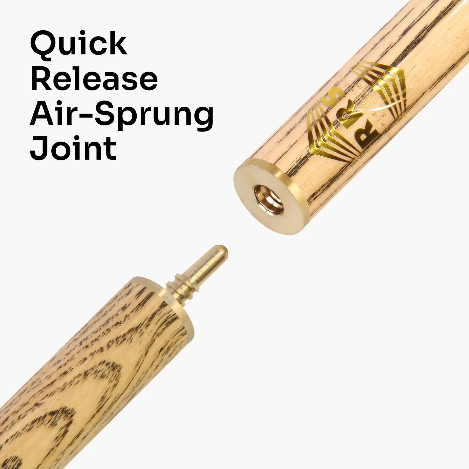 BCE Stylish BCE BLUE PINSTRIPE 2 Piece Ash Snooker Pool Cue - 9.5mm Tip 5 BCE Stylish BCE BLUE PINSTRIPE 2 Piece Ash Snooker Pool Cue - 9.5mm Tip - Image 3