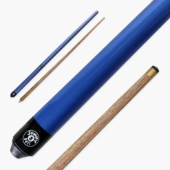 Jonny 8 Ball Jonny 8 Ball TRIAD 57 Inch 3 Piece Snooker Pool Cue 9.5mm Tip - Shorten To 39 Inch -Slok Billiards Equipment Store Blue Triad 1