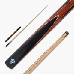 Jonny 8 Ball Jonny 8 Ball 3/4 SNIPER 57 Inch Ash English Pool Cue With 8mm Layered Pro Tip -Slok Billiards Equipment Store Brown1