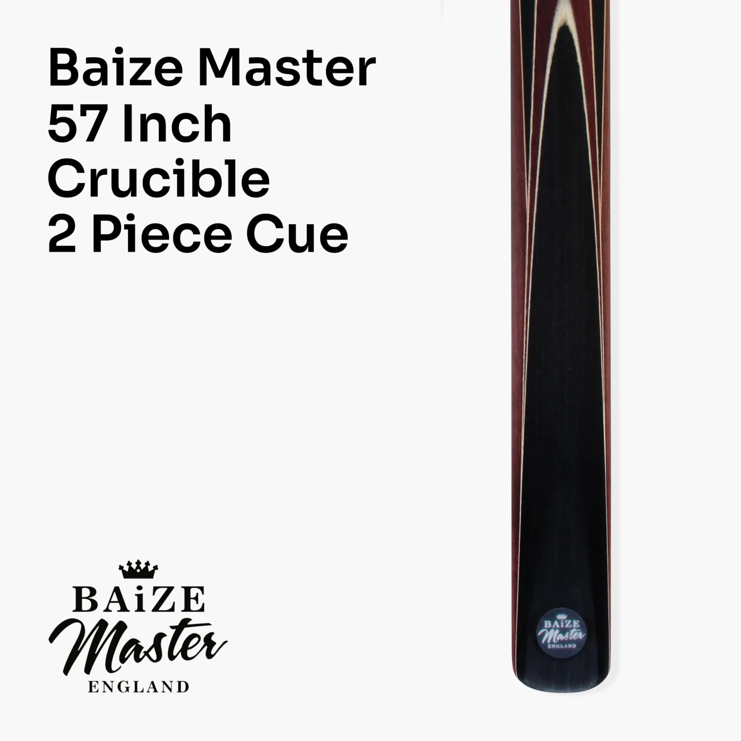 Cue + Case Baize Master CRUCIBLE 57 Inch 2 Piece Snooker Pool Cue And Case Set 9.5mm Tip 22 Cue + Case Baize Master CRUCIBLE 57 Inch 2 Piece Snooker Pool Cue And Case Set 9.5mm Tip - Image 20