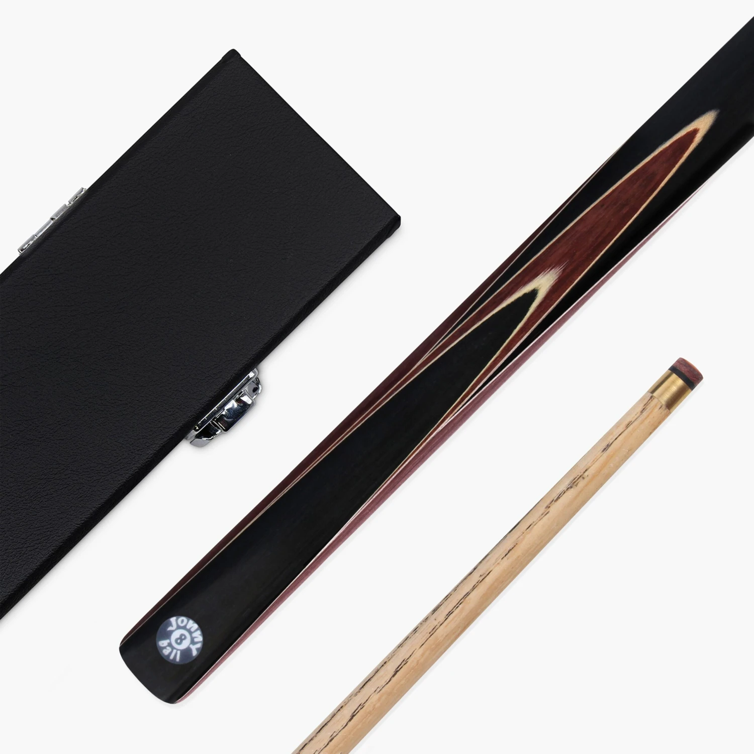 Cue + Case Jonny 8 Ball Sniper 57 Inch 2 Piece Pool Cue And Case Set 8mm Pro Tip With Black Hard Case 10 Cue + Case Jonny 8 Ball Sniper 57 Inch 2 Piece Pool Cue And Case Set 8mm Pro Tip With Black Hard Case - Image 8