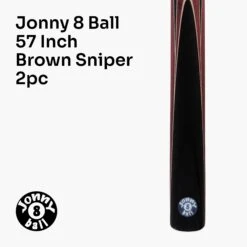 Jonny 8 Ball Jonny 8 Ball 2 Piece SNIPER 57 Inch Ash English Pool Cue With 8mm Pro Leather Tip 30 Jonny 8 Ball Jonny 8 Ball 2 Piece SNIPER 57 Inch Ash English Pool Cue With 8mm Pro Leather Tip -Slok Billiards Equipment Store Brown 2 baede068 dc42 4918 b44a c94c9bf1f73e
