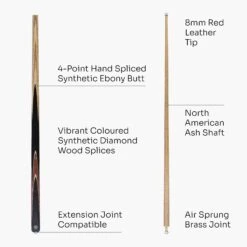 Jonny 8 Ball Jonny 8 Ball 2 Piece SNIPER 57 Inch Ash English Pool Cue With 8mm Pro Leather Tip 32 Jonny 8 Ball Jonny 8 Ball 2 Piece SNIPER 57 Inch Ash English Pool Cue With 8mm Pro Leather Tip -Slok Billiards Equipment Store Brown 4 79dd23d8 fc54 4f9c a791 d08e2e6456b9