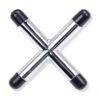 Cue & Case Chrome Cross Rest Head With Plastic Toes For Snooker & Pool 1 Cue & Case Chrome Cross Rest Head With Plastic Toes For Snooker & Pool -Slok Billiards Equipment Store CHROME CROSS REST HEAD FOR SNOOKER OR POOL WITH PLASTIC TOES