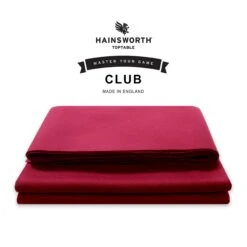 Hainsworth Hainsworth CLUB 7ft UK POOL Bed & Cushion Set -Slok Billiards Equipment Store Club Burgundy scaled ed546d63 32c8 4b4b 8792 8cf05fee26ec