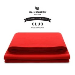 Hainsworth Hainsworth CLUB 7ft UK POOL Bed & Cushion Set -Slok Billiards Equipment Store Club Red scaled 740f21cc 46af 4bbb 9560 1f0ebb1b385f