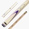 BCE BCE Stylish Cream & Purple 2-Piece Ash Snooker Pool Cue BSP-2 1 BCE BCE Stylish Cream & Purple 2-Piece Ash Snooker Pool Cue BSP-2 -Slok Billiards Equipment Store Cream and Purple 1
