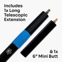 PRO147 Pro147 CLASSIC 3/4 Jointed Snooker Pool Cue And Case Set 9.5mm Tip -Slok Billiards Equipment Store EXT