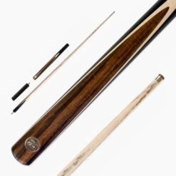 Baize Master BAIZE MASTER Limited Edition Gold Series 58 Inch ¾ Jointed Professional Snooker Pool Cue 9.5mm With Hand-fitted Medium Pro Layered Tip – Polished And Finished Locally In The UK! -Slok Billiards Equipment Store G35 1 v2