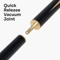 Baize Master BAIZE MASTER Limited Edition Gold Series 57 Inch ¾ Jointed Professional English Pool Cue 8.5mm With Hand-fitted Medium Pro Tip – Polished And Finished Locally In The UK! -Slok Billiards Equipment Store G43