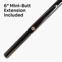 Baize Master BAIZE MASTER Limited Edition Gold Series 57 Inch ¾ Jointed Professional English Pool Cue 8.5mm With Hand-fitted Medium Pro Tip – Polished And Finished Locally In The UK! -Slok Billiards Equipment Store G44
