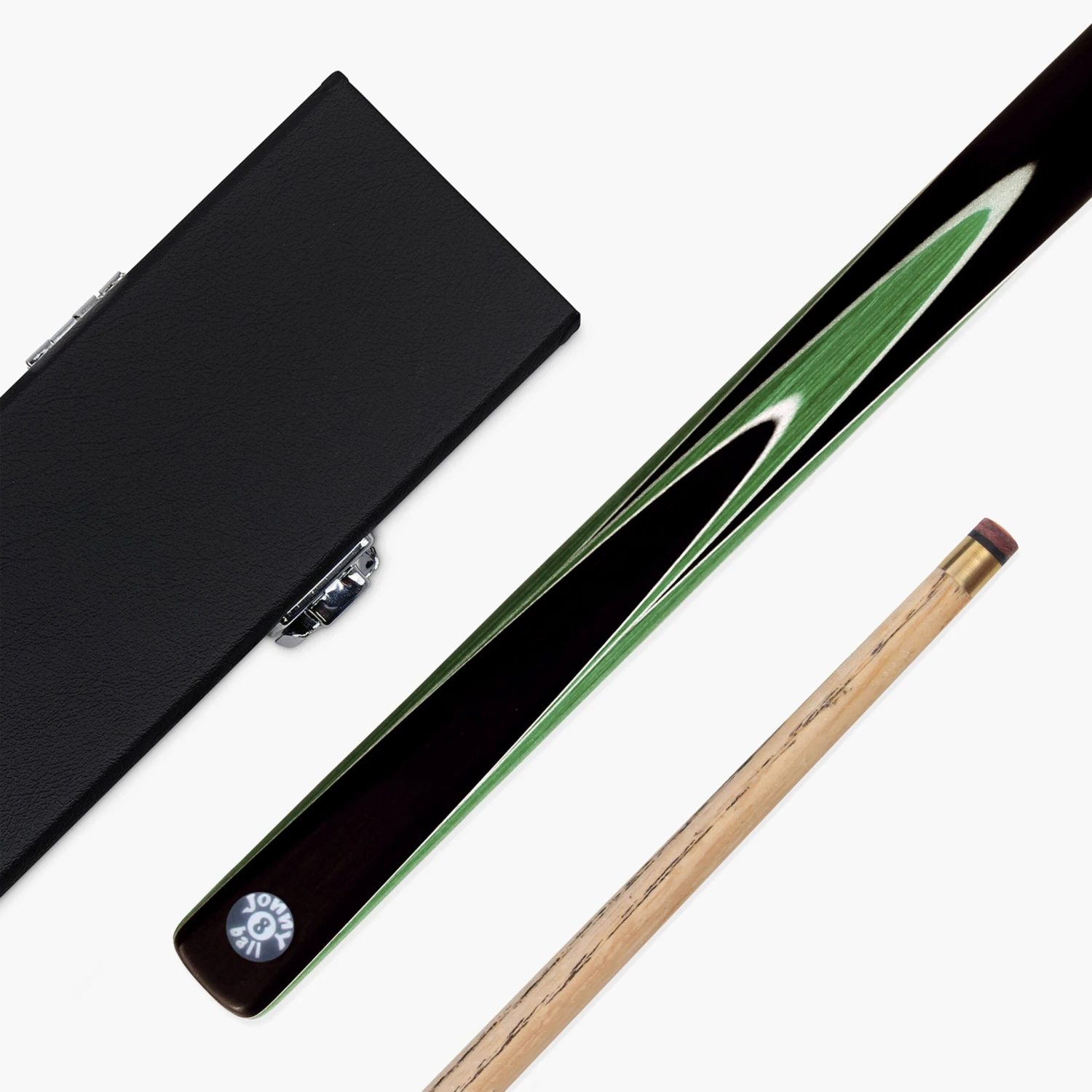 Cue + Case Jonny 8 Ball Sniper 57 Inch 2 Piece Pool Cue And Case Set 8mm Pro Tip With Black Hard Case 17 Cue + Case Jonny 8 Ball Sniper 57 Inch 2 Piece Pool Cue And Case Set 8mm Pro Tip With Black Hard Case - Image 15