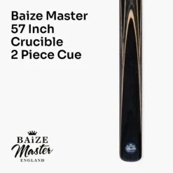 Baize Master Baize Master CRUCIBLE 57 Inch 2 Piece Centre Joint Ash Snooker Pool Cue With 9.5mm Tip + Mini Butt Extension -Slok Billiards Equipment Store Grey22pc cfbd92ad 6dcb 48c3 879f aa63a03061f4