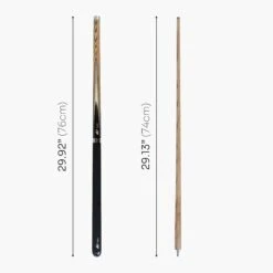 Riley Riley HD-400 Anti Shock Impact ASI 57 Inch 2 Piece Centre Joint Snooker Pool Cue And Case Set With Weight Adjustable WAC Technology 9.5mm Tip -Slok Billiards Equipment Store HD 4005