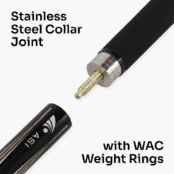 Riley Riley HD-400 ASI 2 Piece Weight Adjustable Snooker Pool Cue With WAC Technology 9.5mm Tip 11 Riley Riley HD-400 ASI 2 Piece Weight Adjustable Snooker Pool Cue With WAC Technology 9.5mm Tip -Slok Billiards Equipment Store HD 400 3 f04bf31f 1765 4395 9720 288f115f74d3