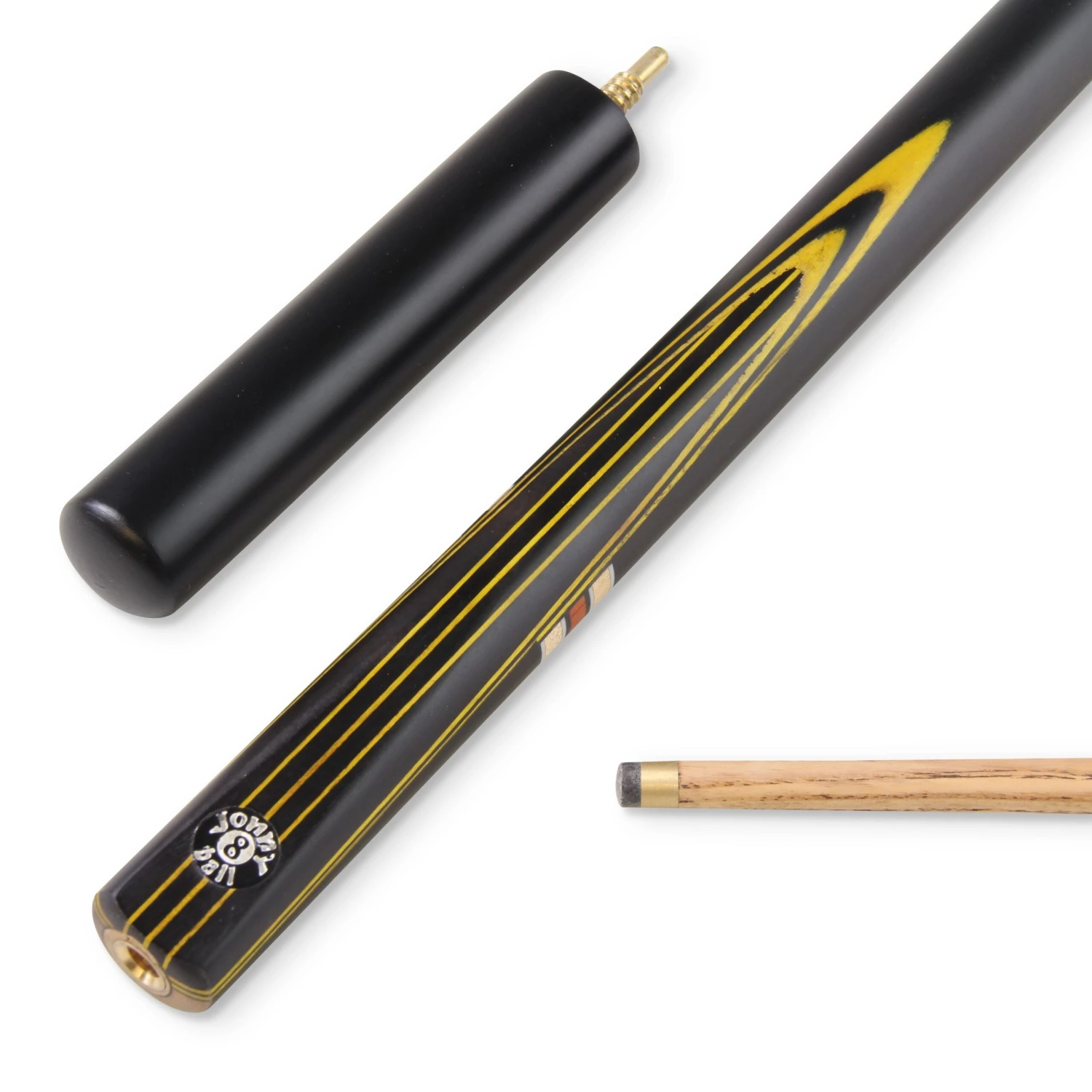 Jonny 8 Ball Jonny 8 Ball 57 Inch Traditional ¾ Jointed Ash Snooker Pool Cue 9mm Tip + Mini Butt 3 Jonny 8 Ball Jonny 8 Ball 57 Inch Traditional ¾ Jointed Ash Snooker Pool Cue 9mm Tip + Mini Butt