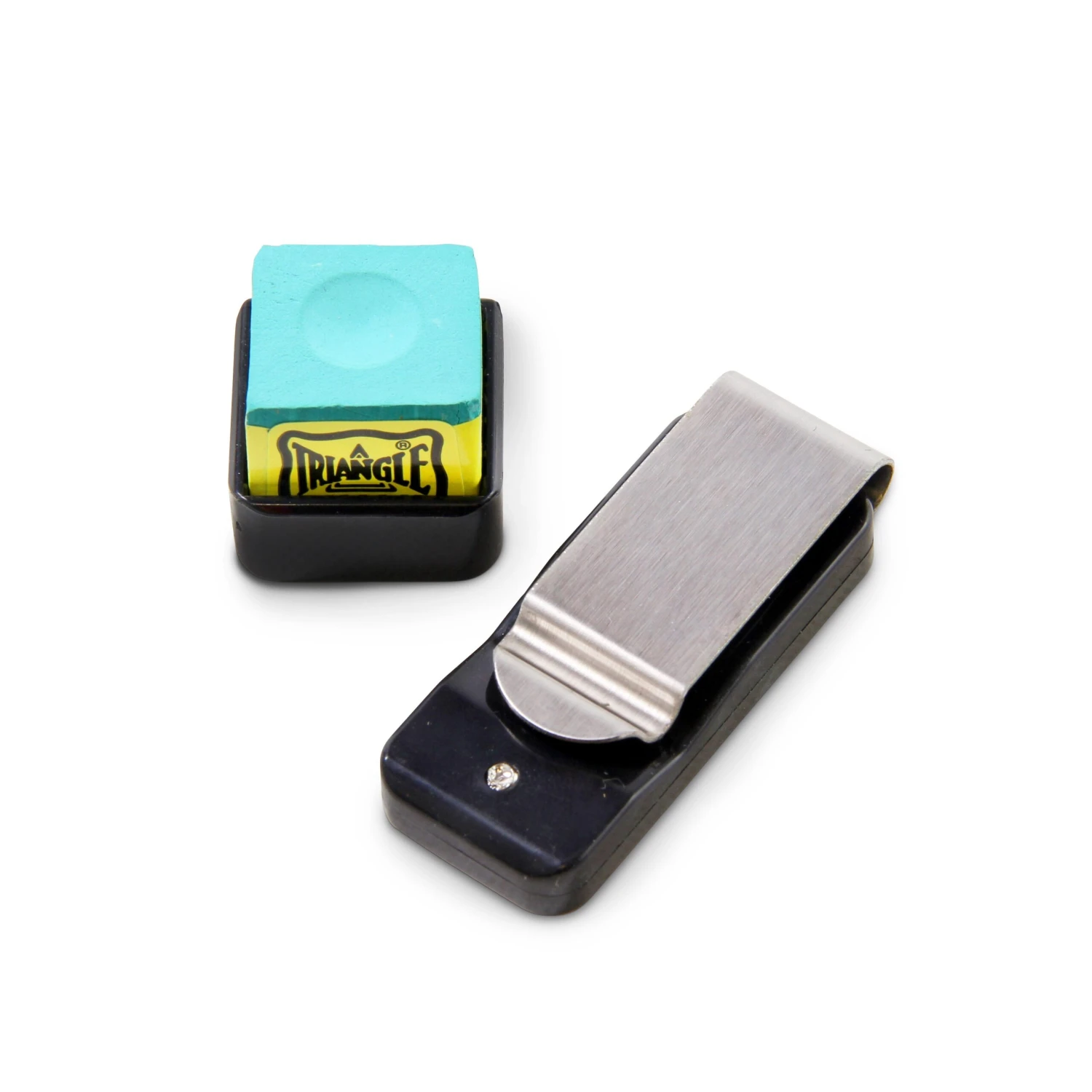 Cue & Case Metal Magnetic Chalk Holder And Belt Clip In Clam Pack With Secure Allen Key Fixing 4 Cue & Case Metal Magnetic Chalk Holder And Belt Clip In Clam Pack With Secure Allen Key Fixing - Image 2