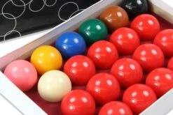 Funky Chalk Funky Chalk Junior Economy 1 1/4 Inch (32mm) 22 Ball Kids Snooker Ball Set -Slok Billiards Equipment Store IMG 1127 scaled 1
