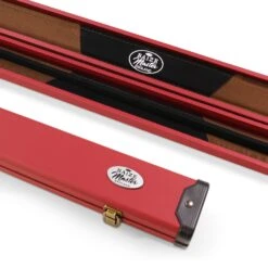 Baize Master Baize Master 2 Piece Deluxe Snooker Pool Cue Case With Plastic Ends - Coloured Interior 38 Baize Master Baize Master 2 Piece Deluxe Snooker Pool Cue Case With Plastic Ends - Coloured Interior -Slok Billiards Equipment Store IMG 13675copy2