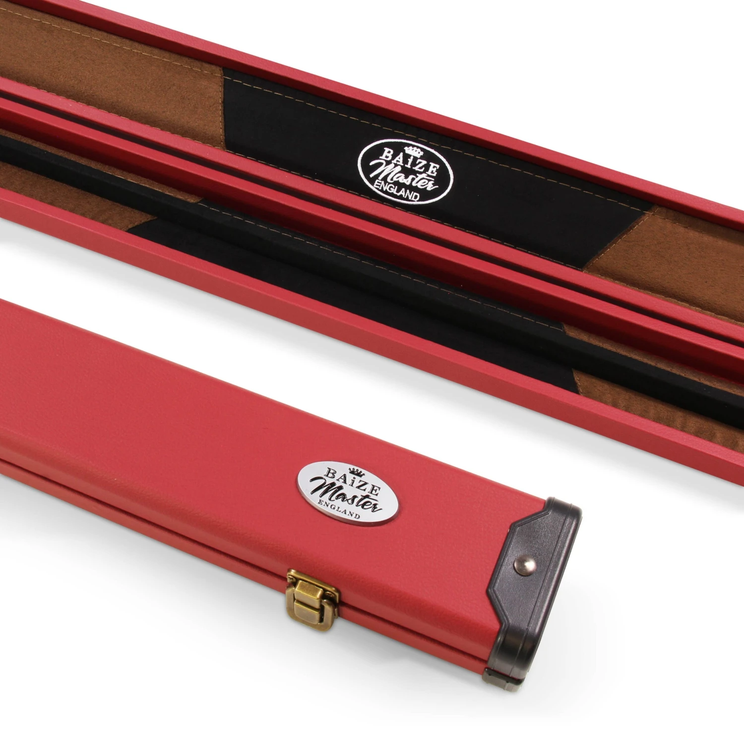 Baize Master Baize Master 2 Piece Deluxe Snooker Pool Cue Case With Plastic Ends - Coloured Interior 19 Baize Master Baize Master 2 Piece Deluxe Snooker Pool Cue Case With Plastic Ends - Coloured Interior - Image 17