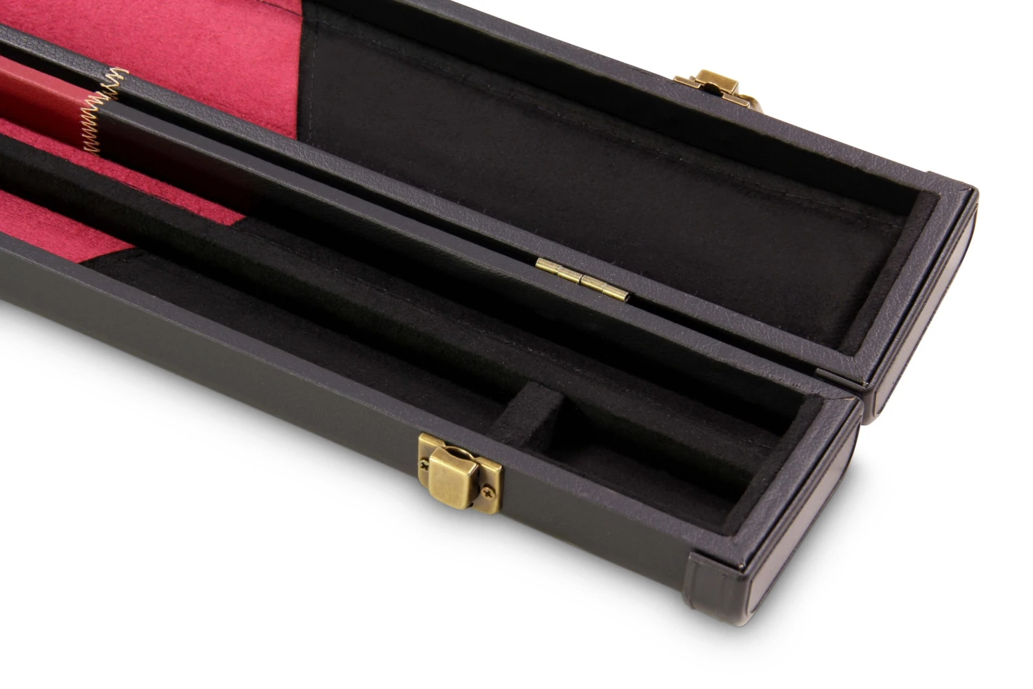 Cue & Case Deluxe 3/4 CHEQUERED Cue Case With Plastic Ends And Horizontal Chalk Compartment 16 Cue & Case Deluxe 3/4 CHEQUERED Cue Case With Plastic Ends And Horizontal Chalk Compartment - Image 14
