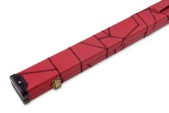 Cue & Case Deluxe 3/4 Snooker Pool Cue Case With Plastic Ends - CRAZY STITCH Design -Slok Billiards Equipment Store IMG 14809copy