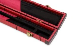 Cue & Case Deluxe 3/4 Snooker Pool Cue Case With Plastic Ends - CRAZY STITCH Design -Slok Billiards Equipment Store IMG 14816copy