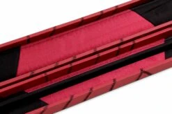 Cue & Case Deluxe 3/4 Snooker Pool Cue Case With Plastic Ends - CRAZY STITCH Design -Slok Billiards Equipment Store IMG 14820copy