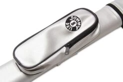 Jonny 8 Ball Jonny 8 Ball Two Tone Oval Pool Cue Case - Holds One 2 Piece Cue + Accessories -Slok Billiards Equipment Store IMG 16174copy2