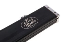 Baize Master Baize Master 3/4 Black 3 Slot LOCKABLE Metal Ends Snooker Pool Cue Case - Holds 2 Cues -Slok Billiards Equipment Store IMG 16722 copy scaled 1