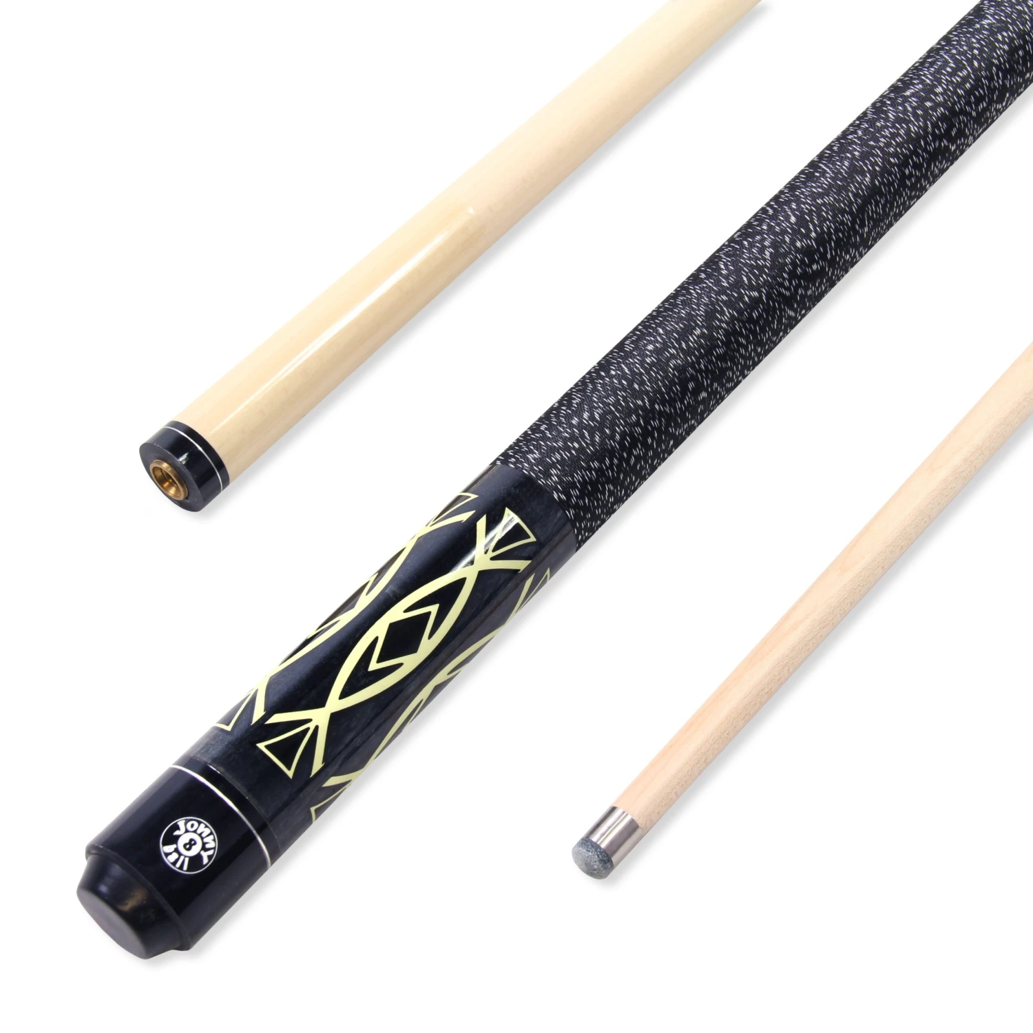 Jonny 8 Ball Jonny 8 Ball Geometric 57 Inch 2 Piece Snooker Pool Cue 10mm Tip 19 Jonny 8 Ball Jonny 8 Ball Geometric 57 Inch 2 Piece Snooker Pool Cue 10mm Tip - Image 17
