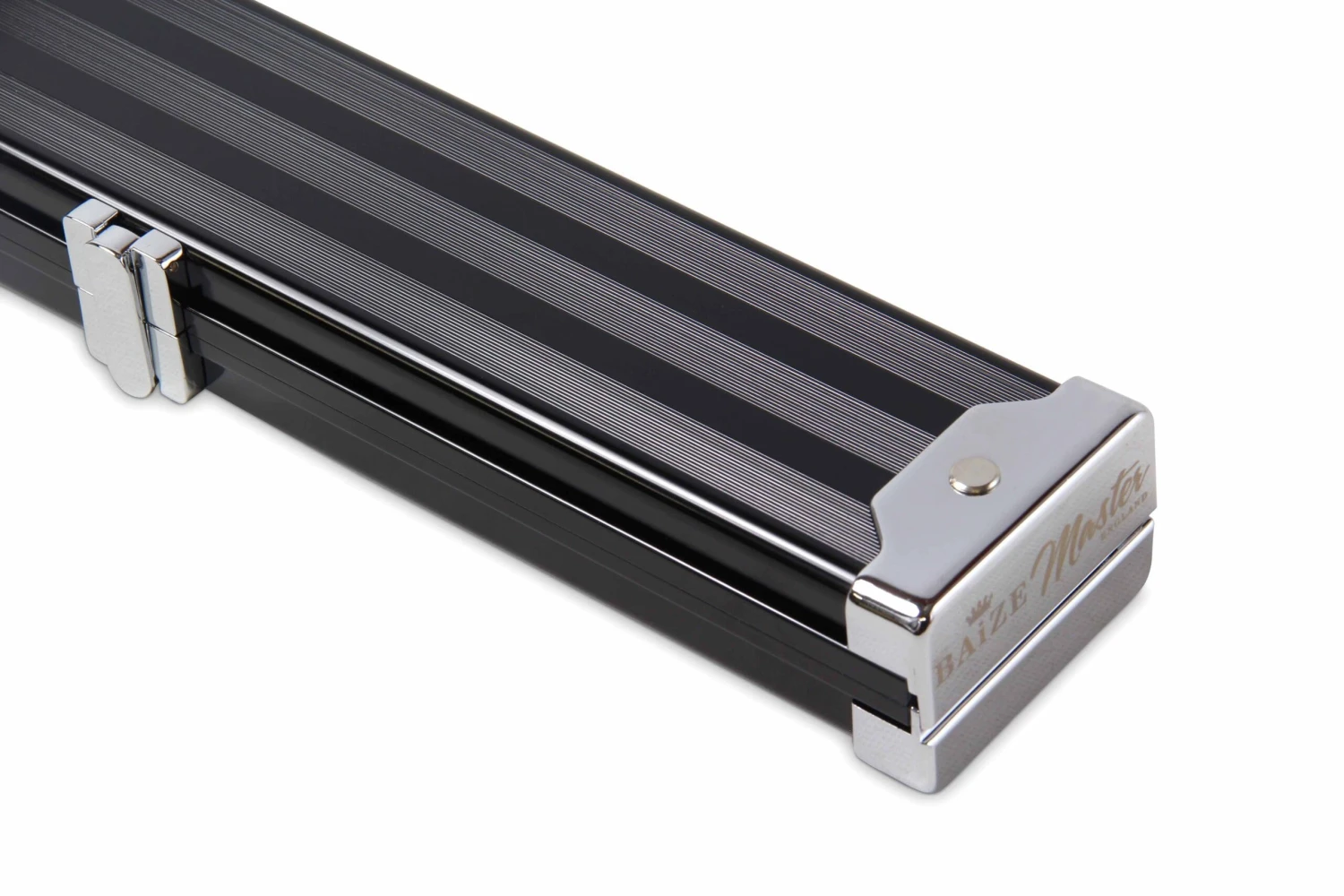 Baize Master Baize Master BLACK 3/4 PRO LINE Aluminium Metal Ends Snooker Pool Cue Case - Holds 1 Cue 4 Baize Master Baize Master BLACK 3/4 PRO LINE Aluminium Metal Ends Snooker Pool Cue Case - Holds 1 Cue - Image 2