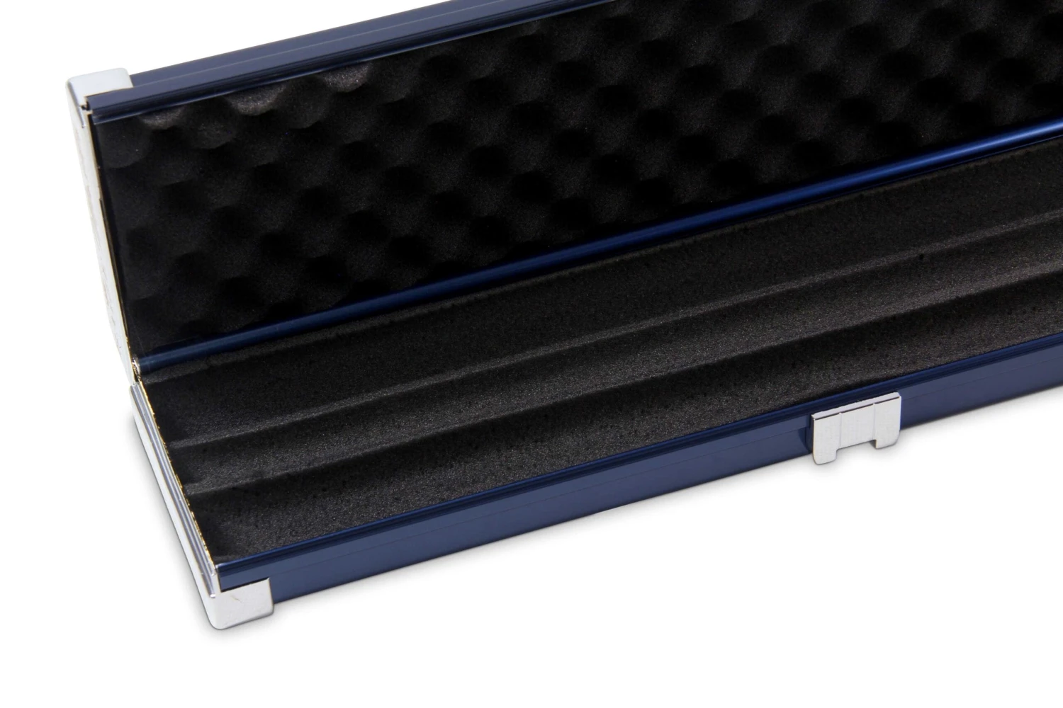 Baize Master Baize Master WIDE BLUE 3/4 PRO LINE Aluminium Metal Ends Snooker Pool Cue Case - Holds 2 Cues 5 Baize Master Baize Master WIDE BLUE 3/4 PRO LINE Aluminium Metal Ends Snooker Pool Cue Case - Holds 2 Cues - Image 3